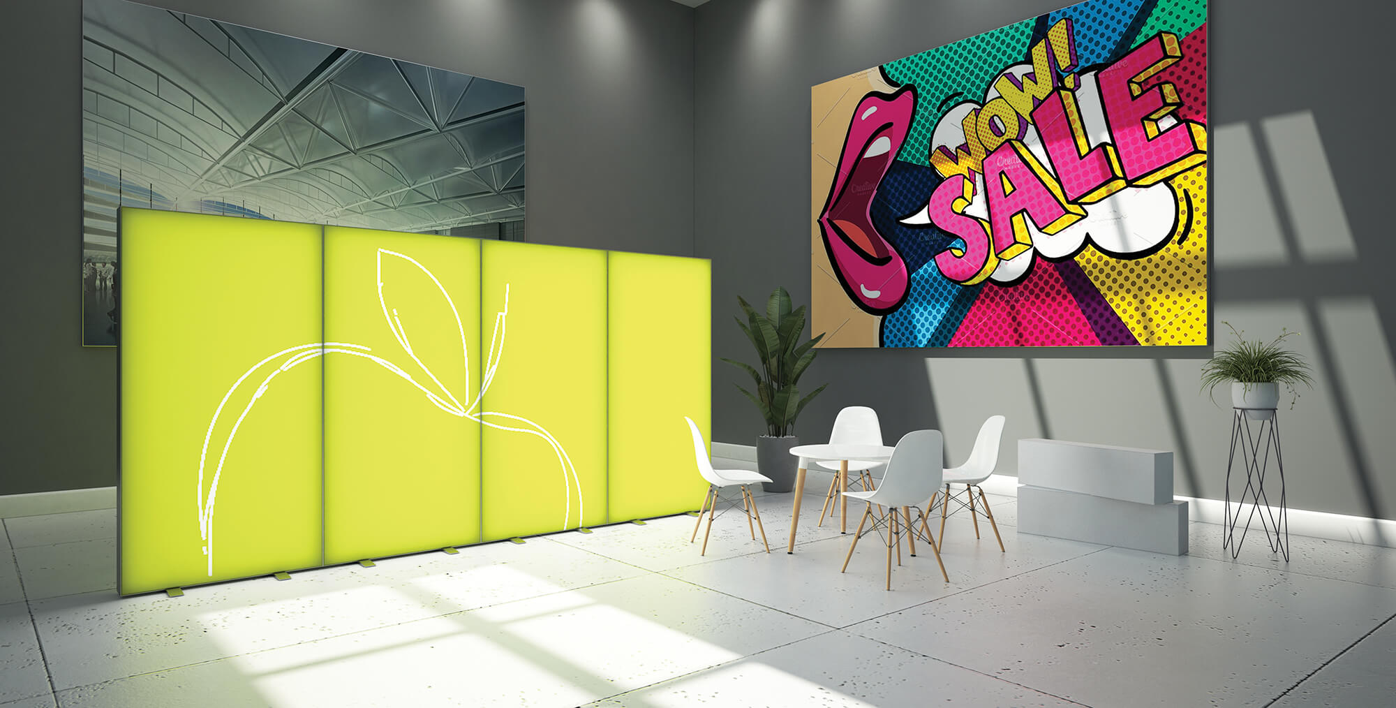 Quick Frame Lightbox Branding Park